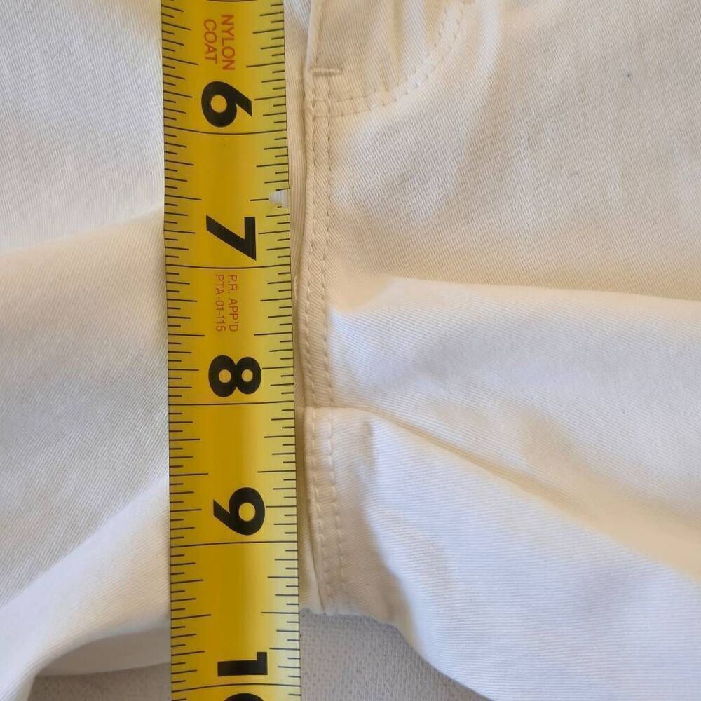 White House Black Market Womens Low Rise The Skimmer Ankle Jeans White Size 4 - Picture 11 of 16